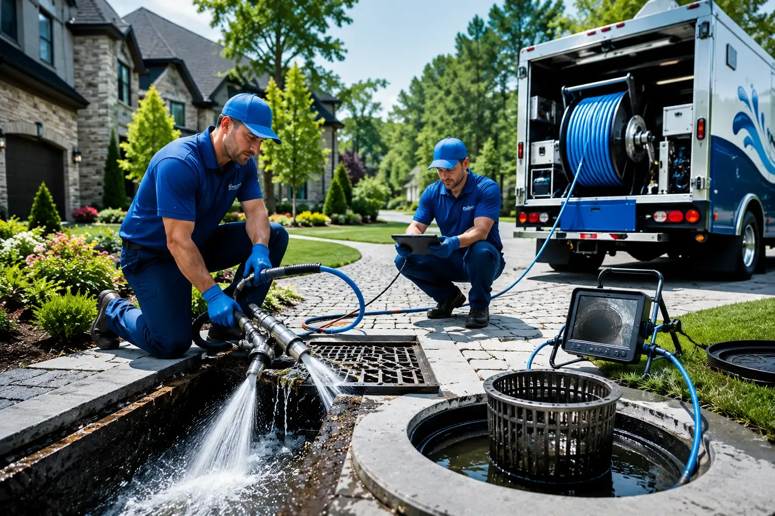 Local outdoor drain cleaning professionals in Harshaw, WI